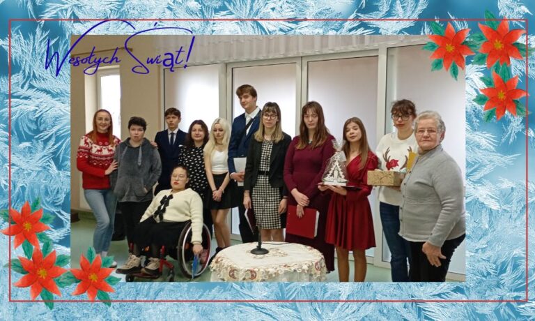 Kremowa i Pomarańczowa Vintage Boże Narodzenie Etykietka