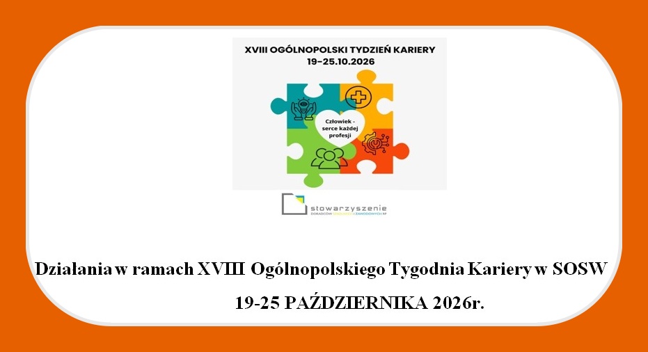 XVIII Ogólnopolski Tydzień Kariery w SOSW w Busku-Zdroju